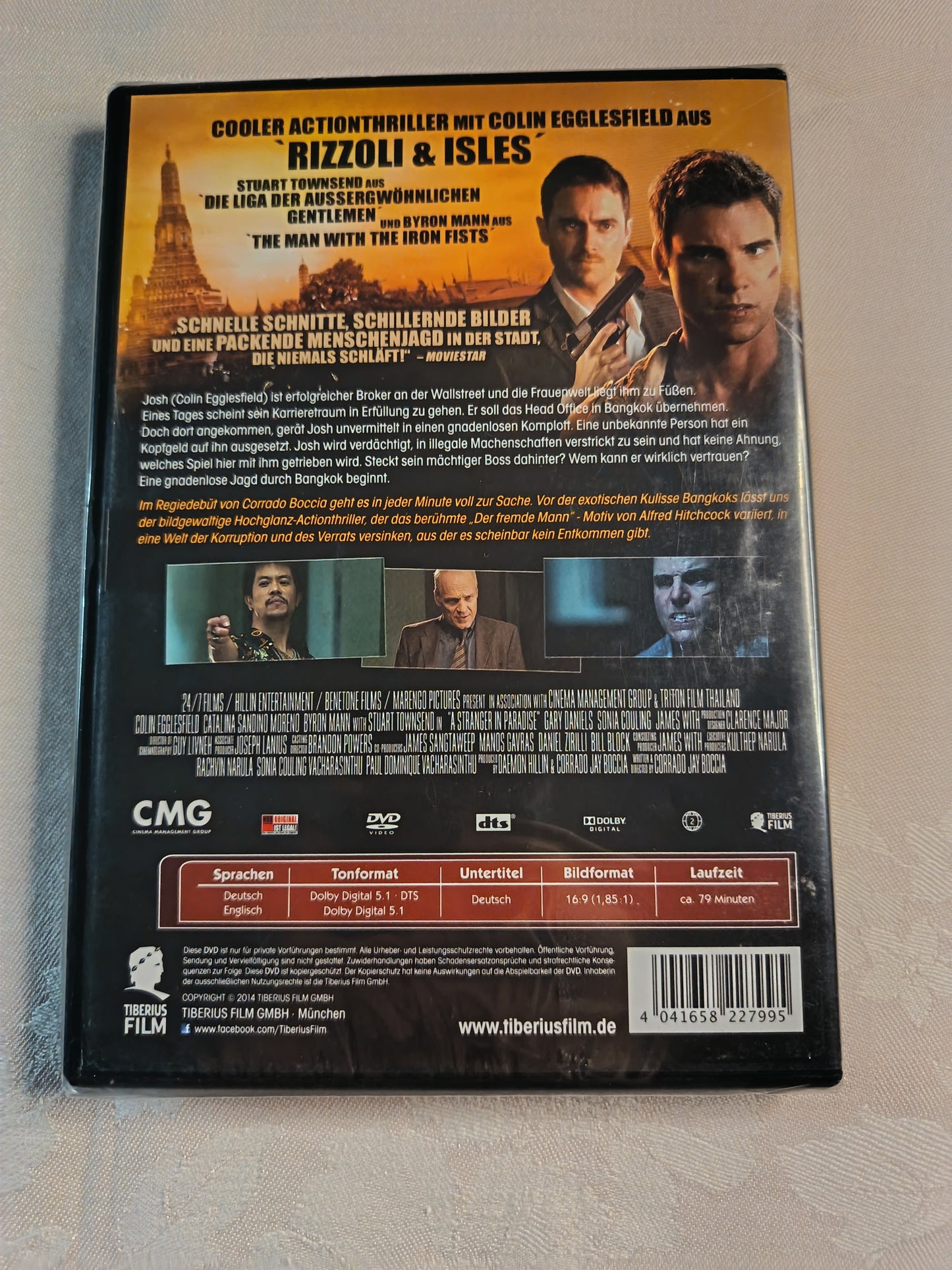 Die Bangkok Verschwörung | DVD | NEU & OVP | Mit Colin Egglesfield & Stuart Townsend