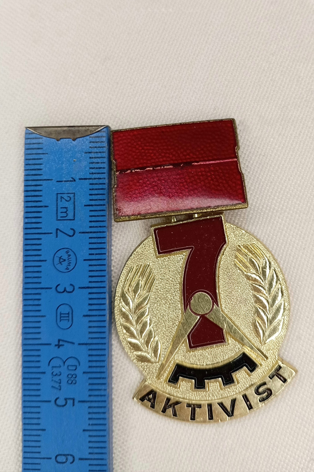 DDR Auszeichnung: "Aktivist des Siebenjahrplanes" (Rote 7)