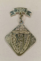 DDR Abzeichen: 750 Jahre Stadt Dresden (1956) – Jubiläums-Medaille "Kultur und Kunst Stadt Dresden baut wieder auf"