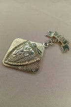 DDR Abzeichen: 750 Jahre Stadt Dresden (1956) – Jubiläums-Medaille "Kultur und Kunst Stadt Dresden baut wieder auf"