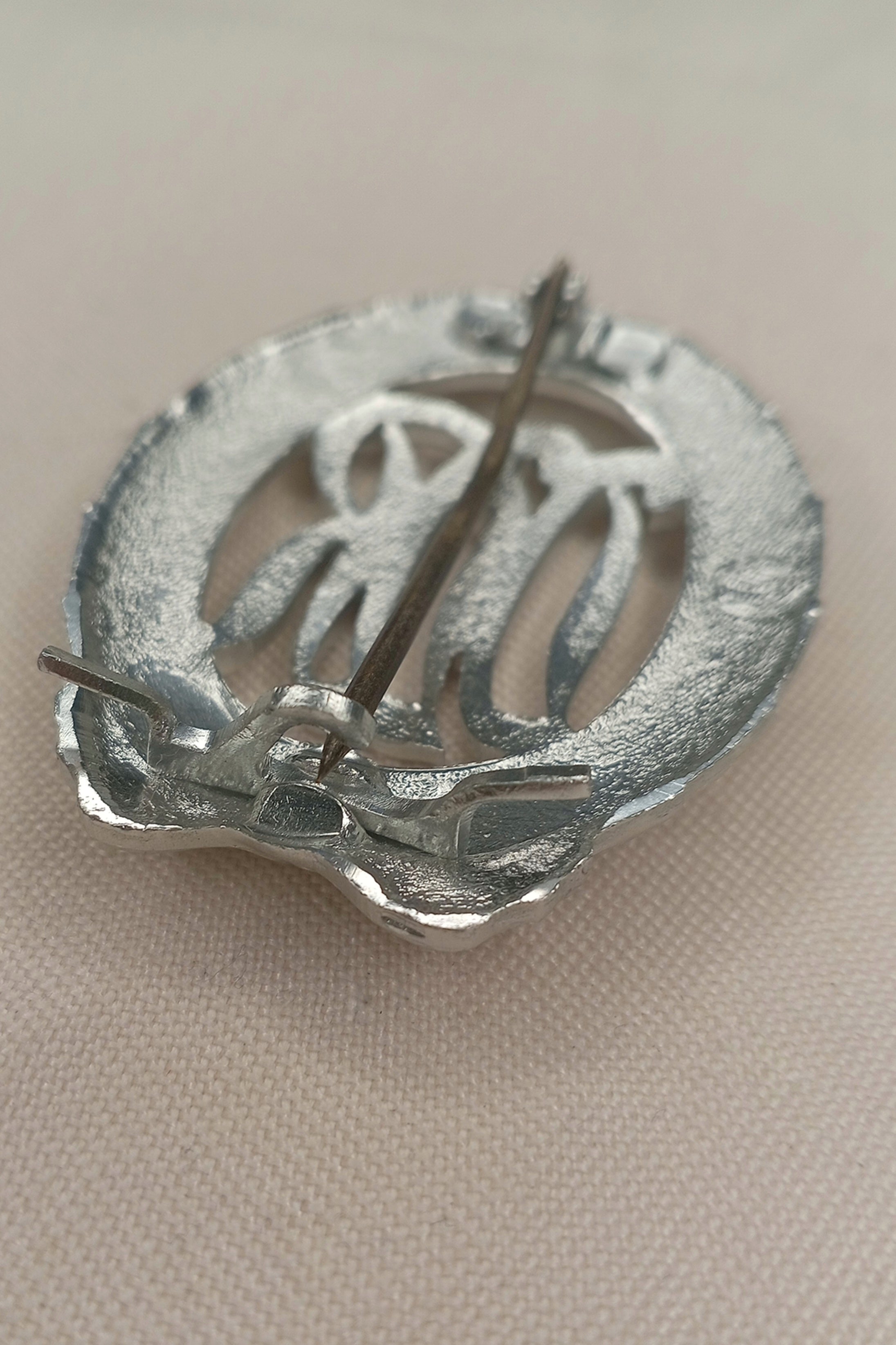 DDR Sportabzeichen (Groß): "BEREIT ZUR ARBEIT UND ZUR VERTEIDIGUNG DER HEIMAT" – Stufe Silber