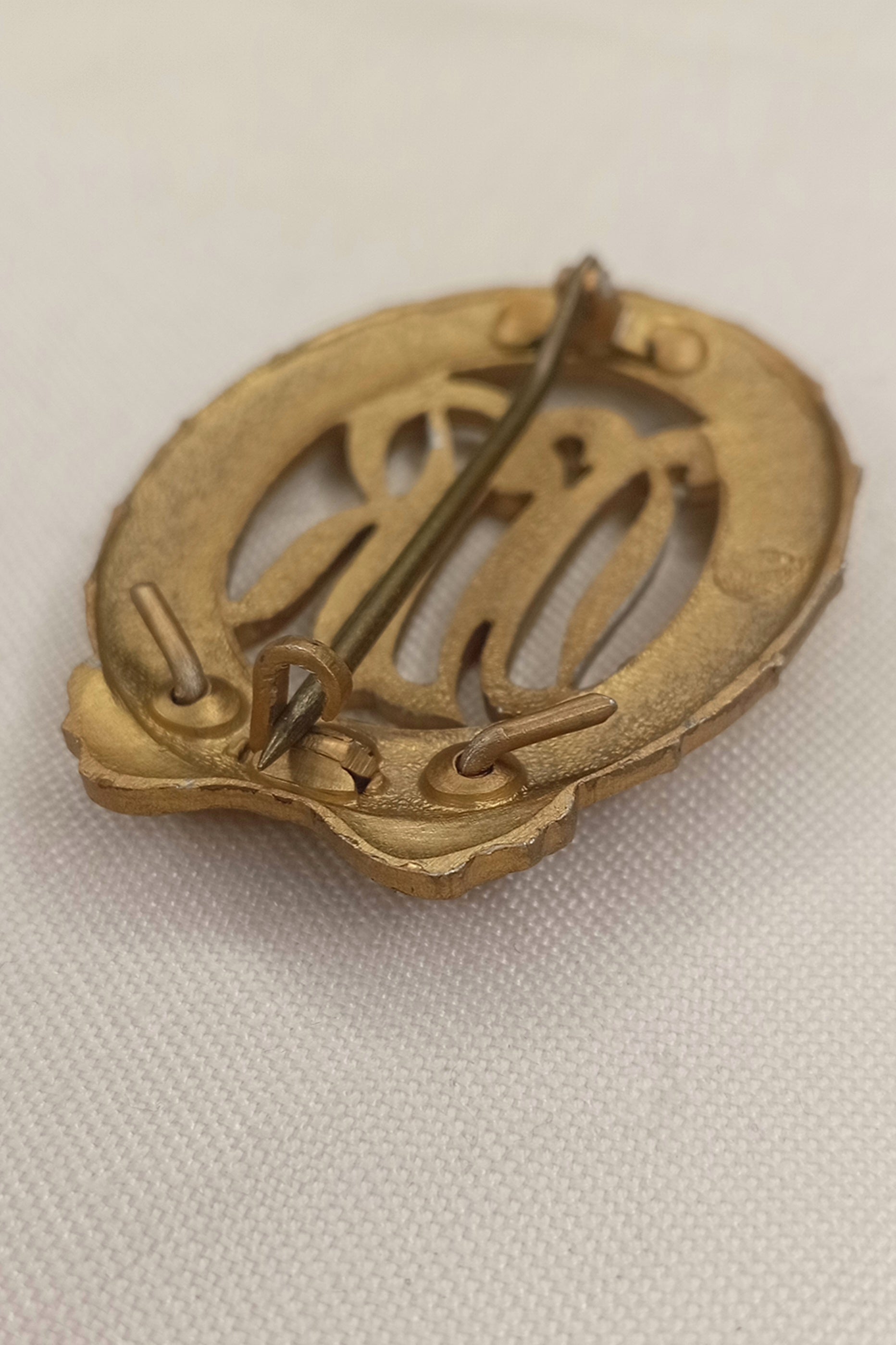 DDR Sportabzeichen (Groß): "BEREIT ZUR ARBEIT UND ZUR VERTEIDIGUNG DER HEIMAT" – Stufe Bronze