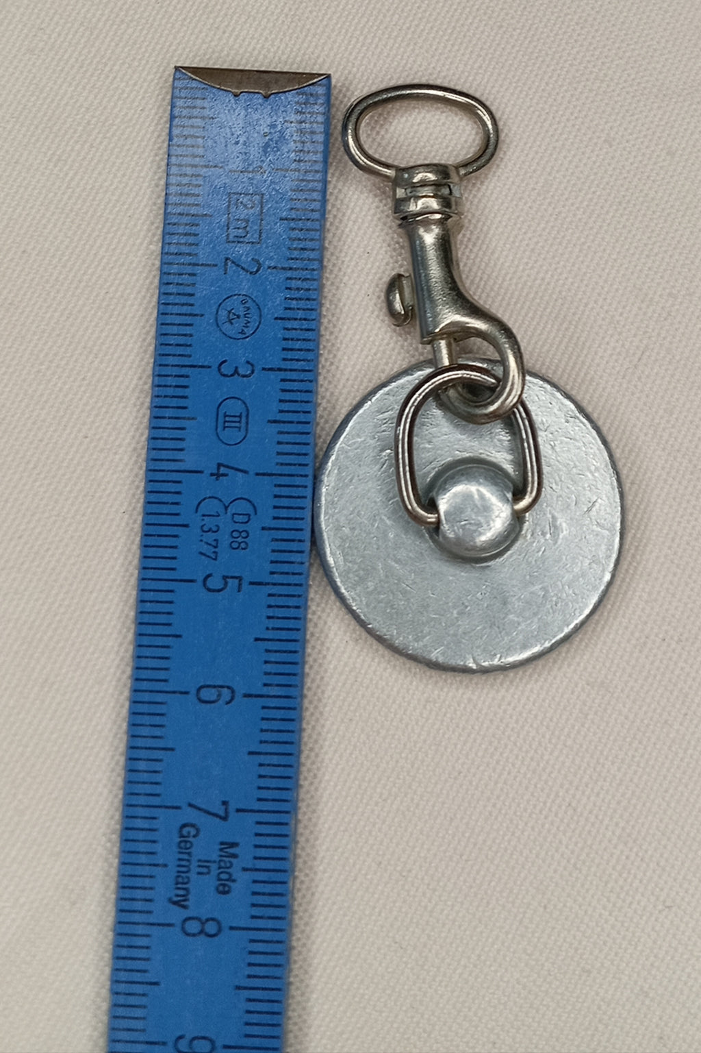 DDR Dienstsiegel / Petschaft: "Deutsche Demokratische Republik" – Nr. 42052 (Aluminium)