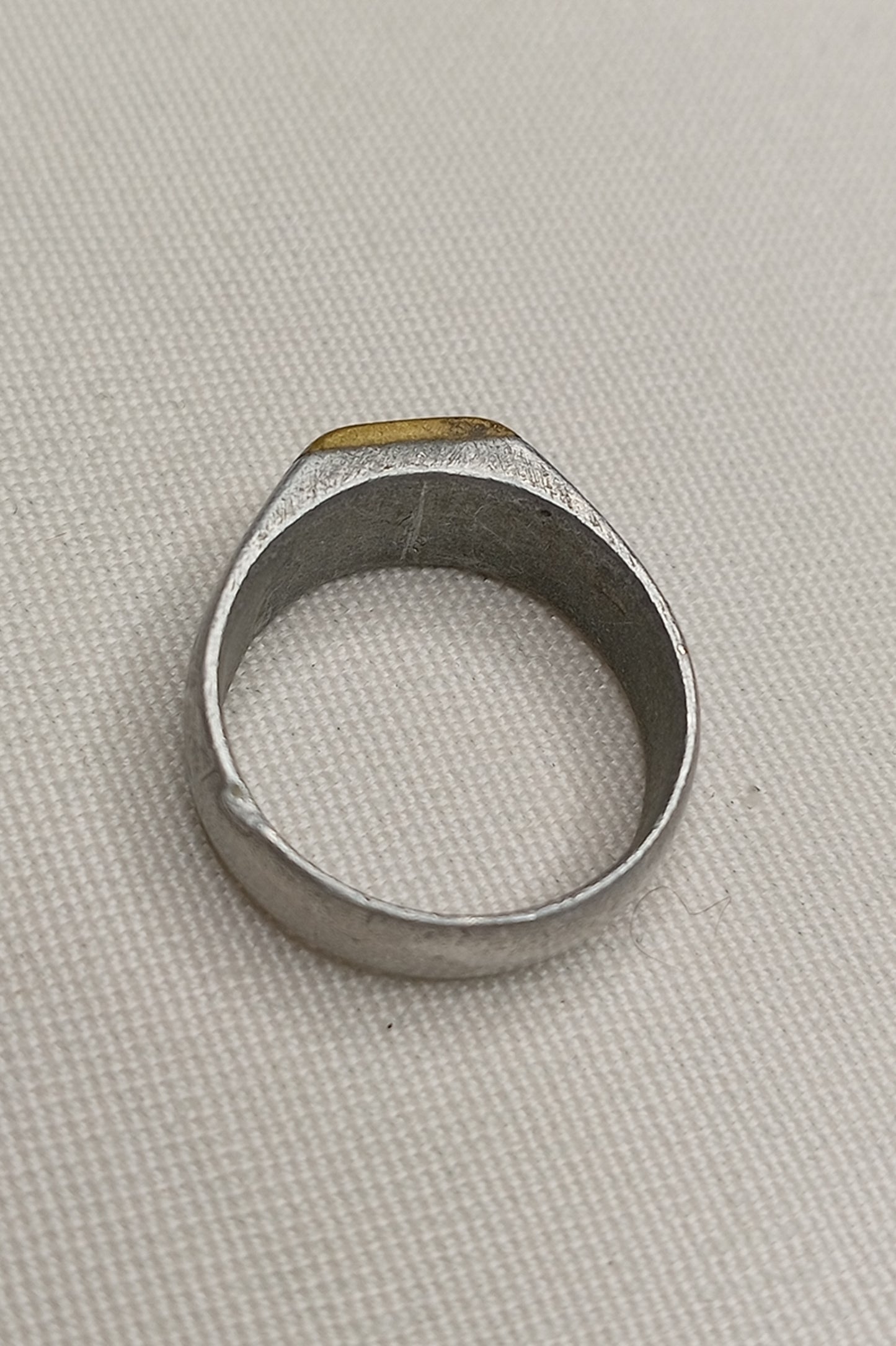 WWI Veteranen-Ring "1914 – 1918" – Eisernes Kreuz (Aluminium/Patriotika)