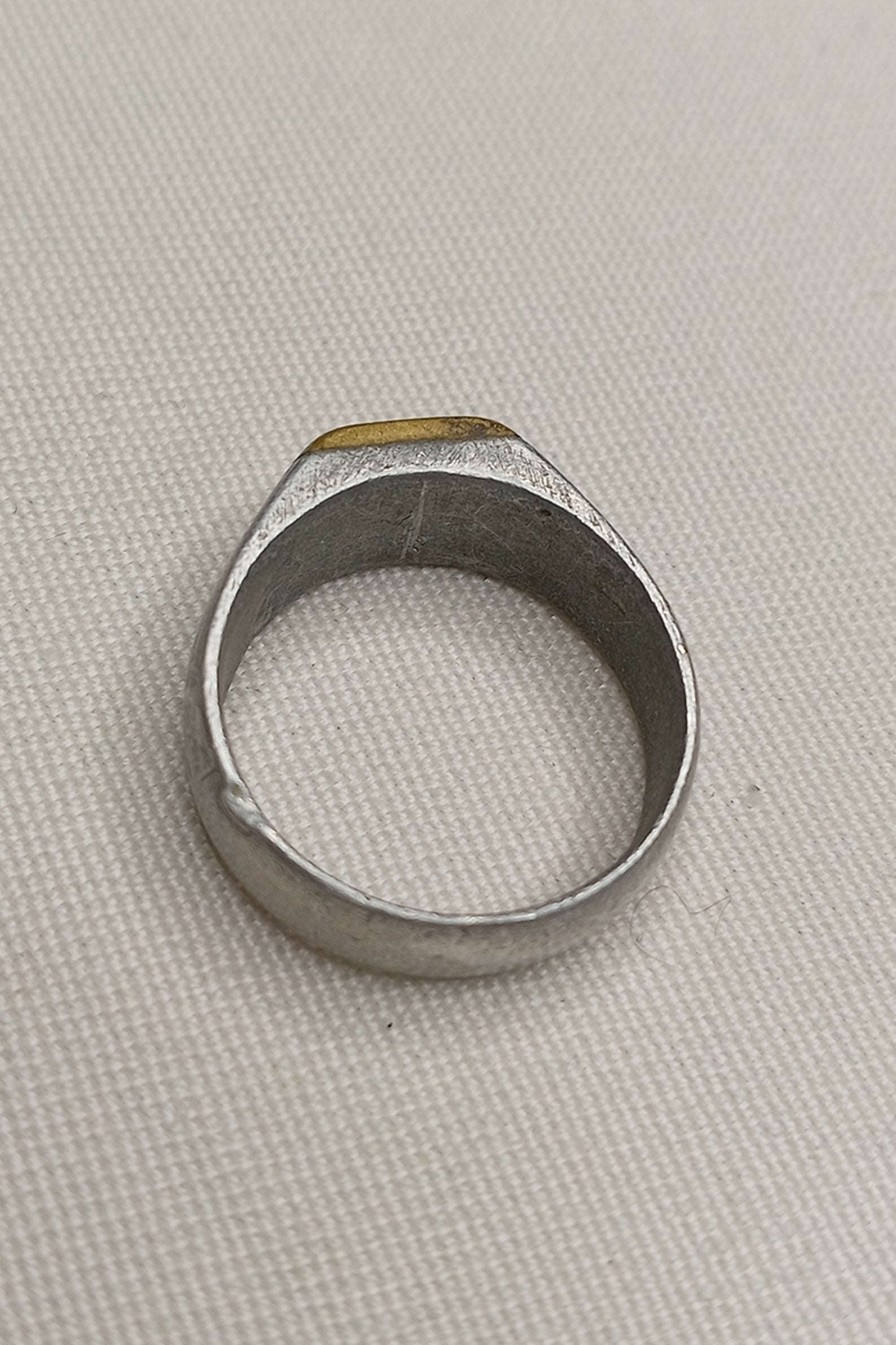 WWI Veteranen-Ring "1914 – 1918" – Eisernes Kreuz (Aluminium/Patriotika)