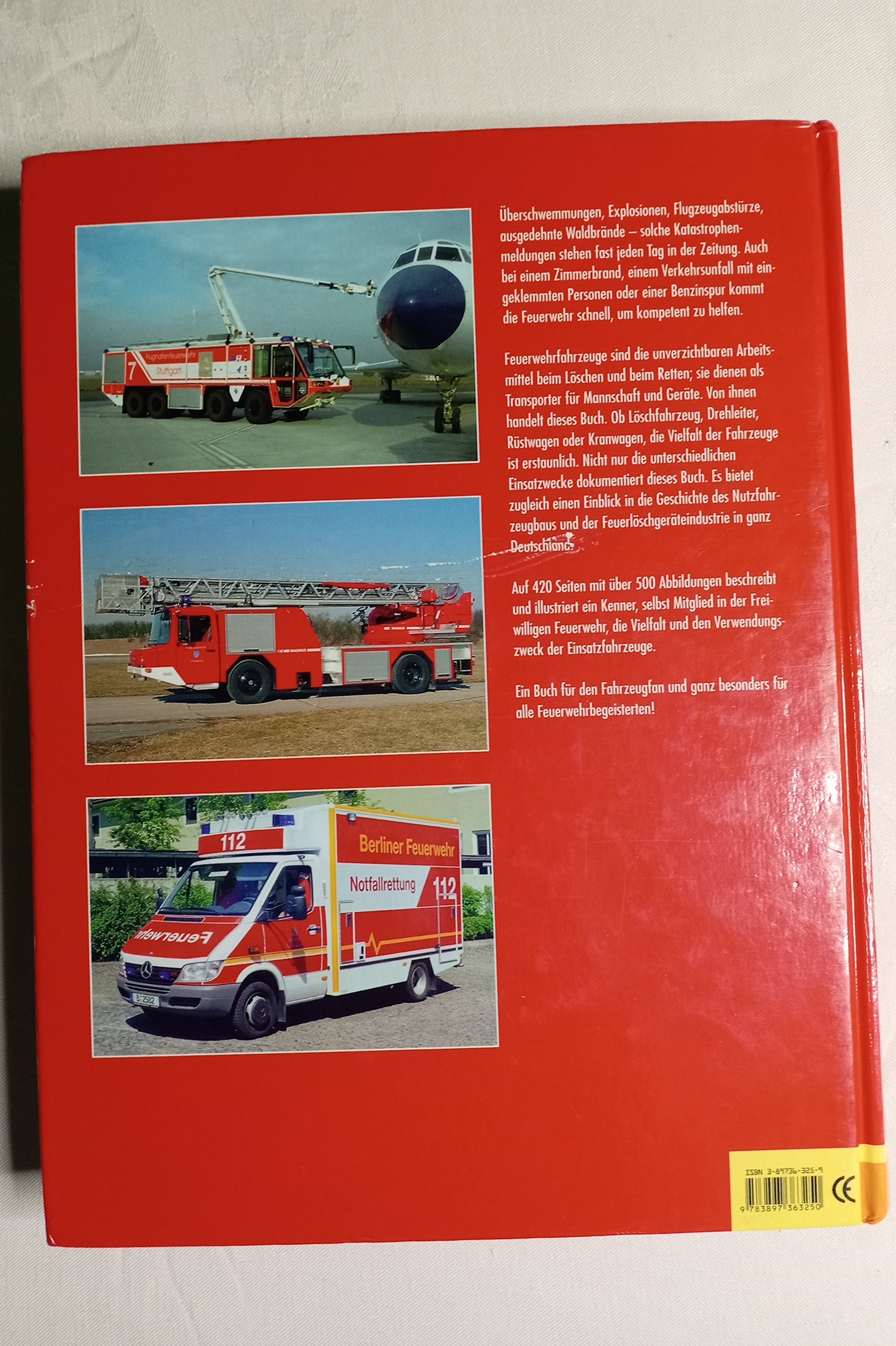 XXL Bildband: "Die Fahrzeuge der Feuerwehr" – Klaus Fischer