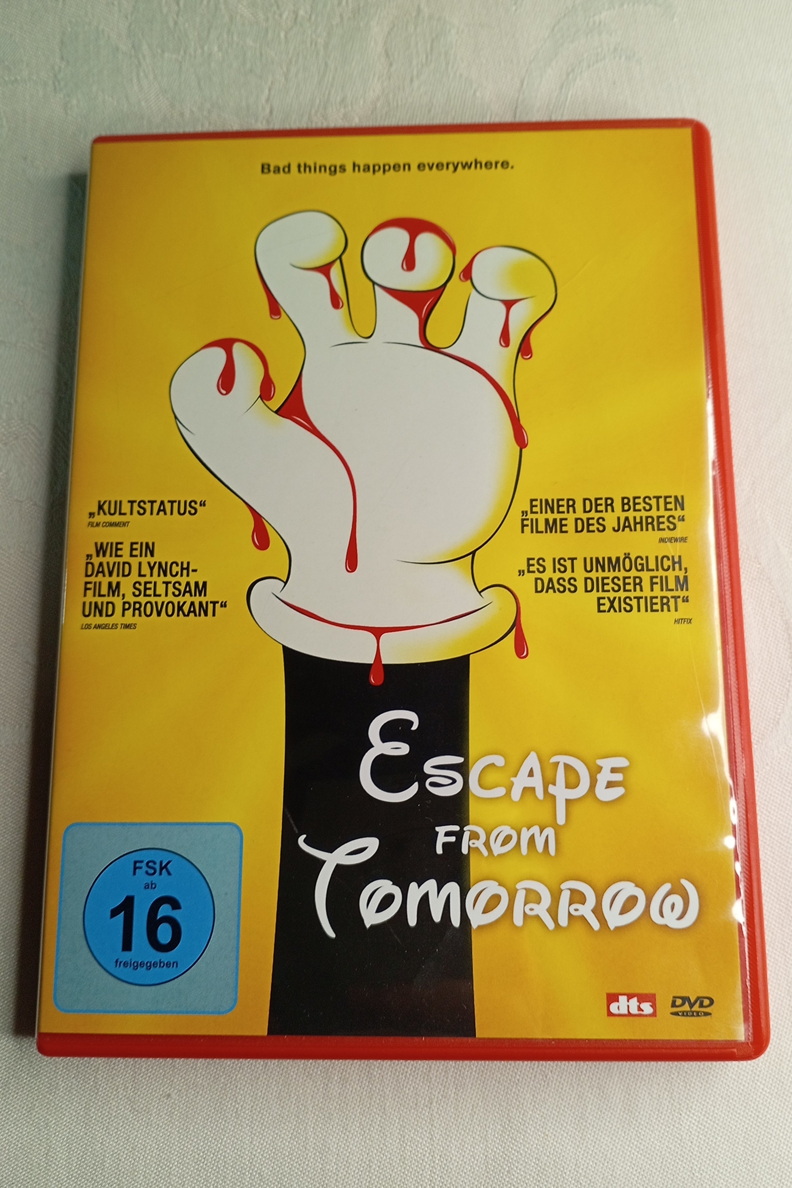 DVD "Escape from Tomorrow" – Der verbotene Freizeitpark-Kultfilm (Guerilla-Dreh) – Top Zustand