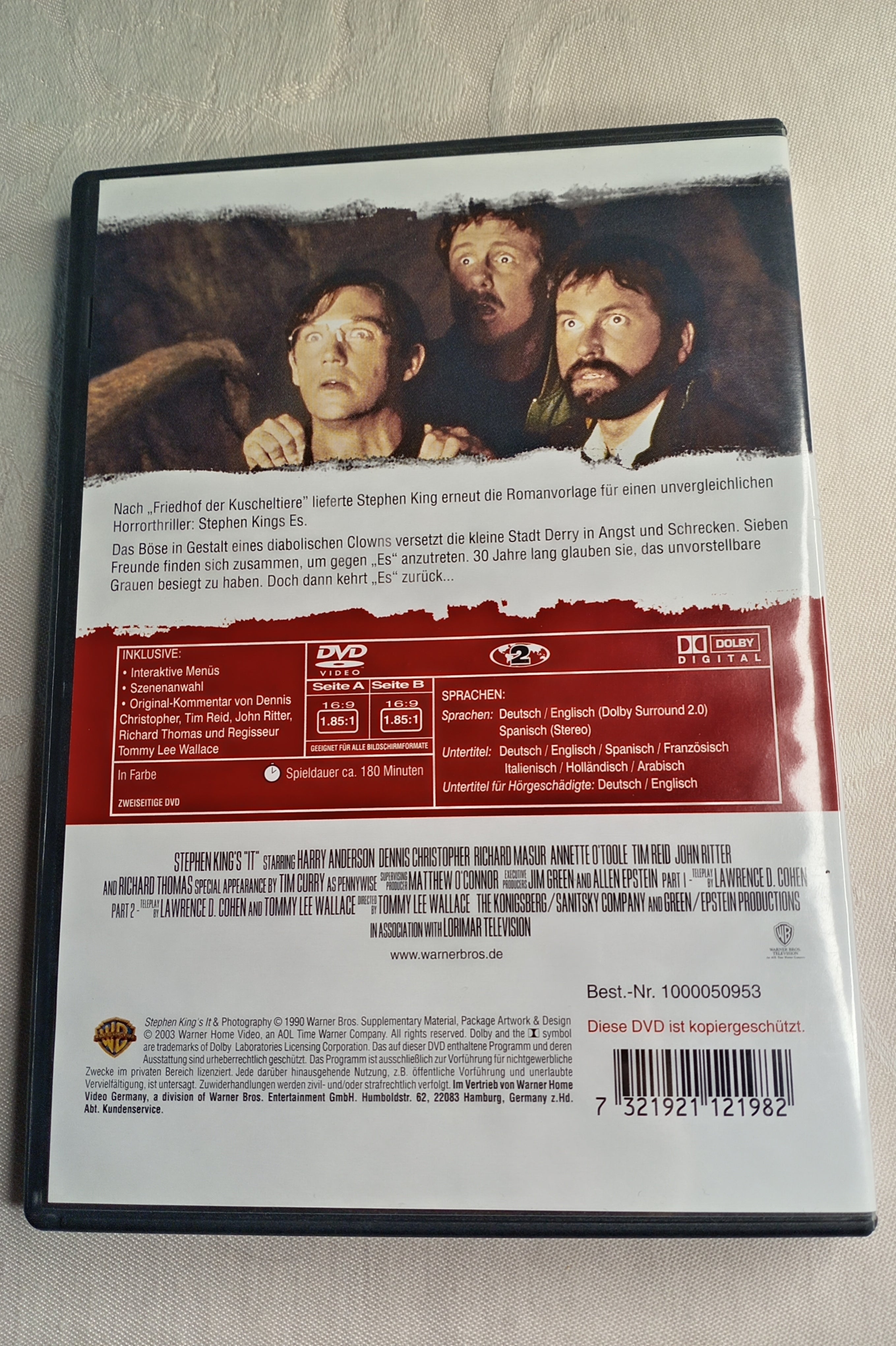 DVD "Stephen Kings ES" – Der Original TV-Kult mit Tim Curry