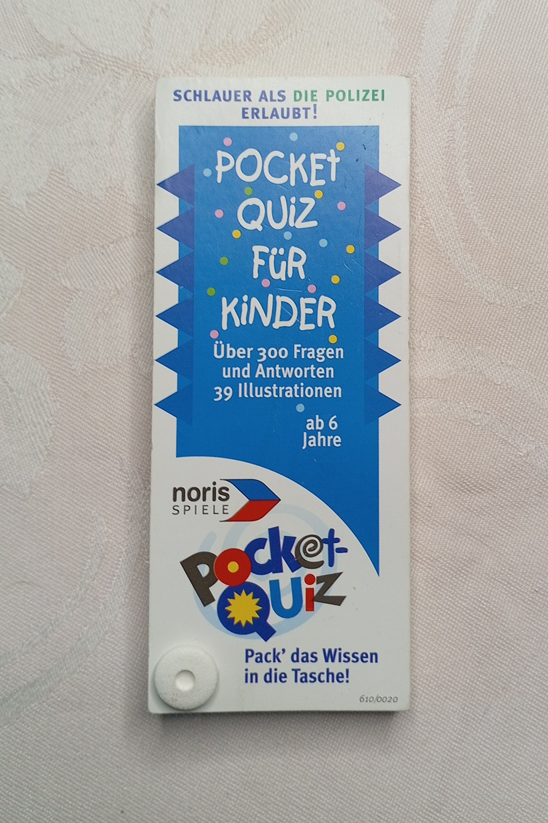 Noris Pocket Quiz für Kinder – Über 300 Fragen für unterwegs (ab 6 Jahre)