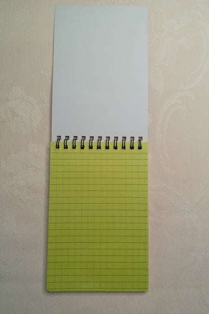 Mil-Tec Meldeblock "Waterproof" – Wasserfestes Notizbuch (Groß / Oliv) – Unbenutzt
