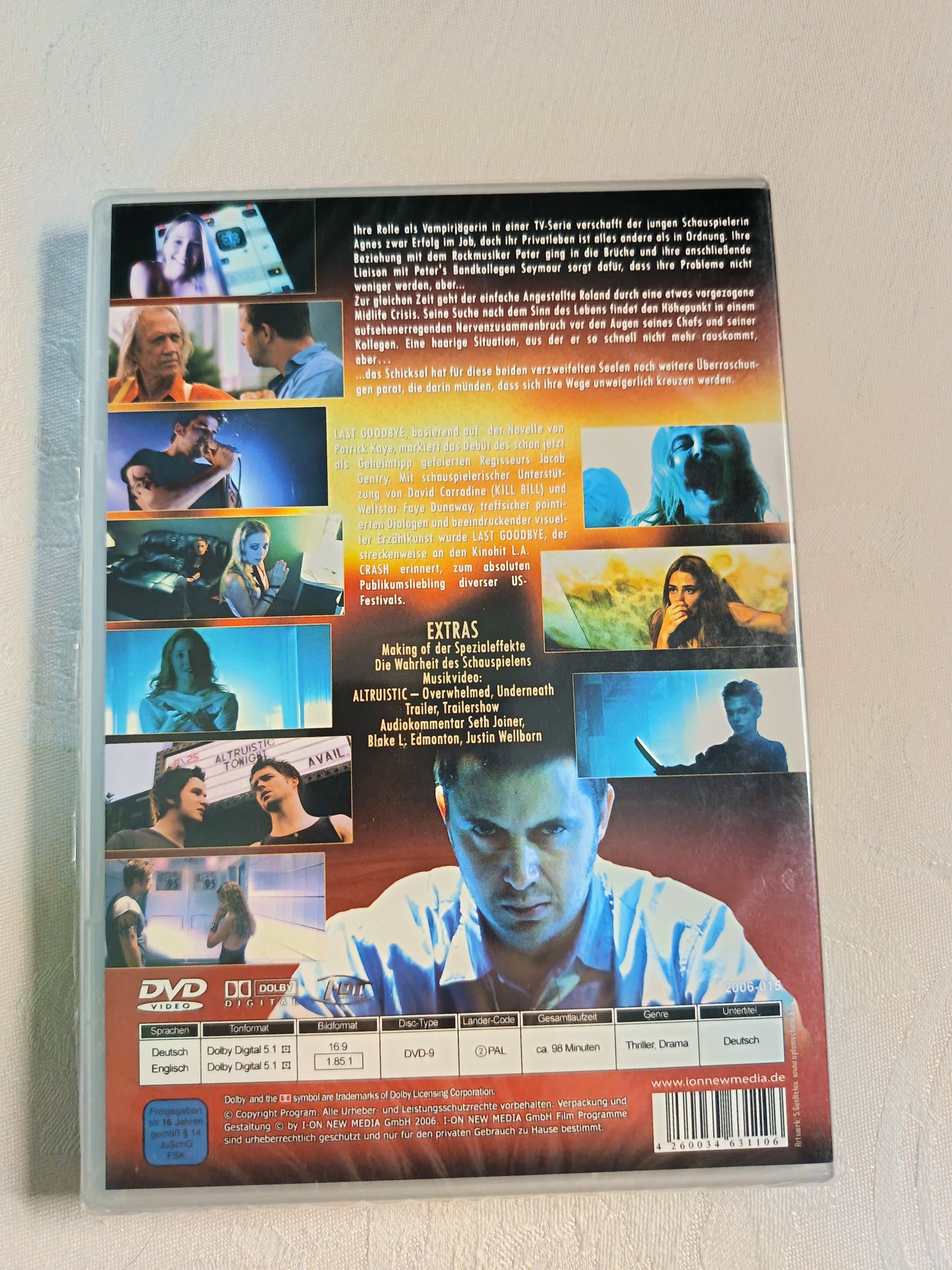 Last Goodbye | DVD | NEU & OVP | FSK 16 |Thriller-Drama mit Faye Dunaway & David Carradine