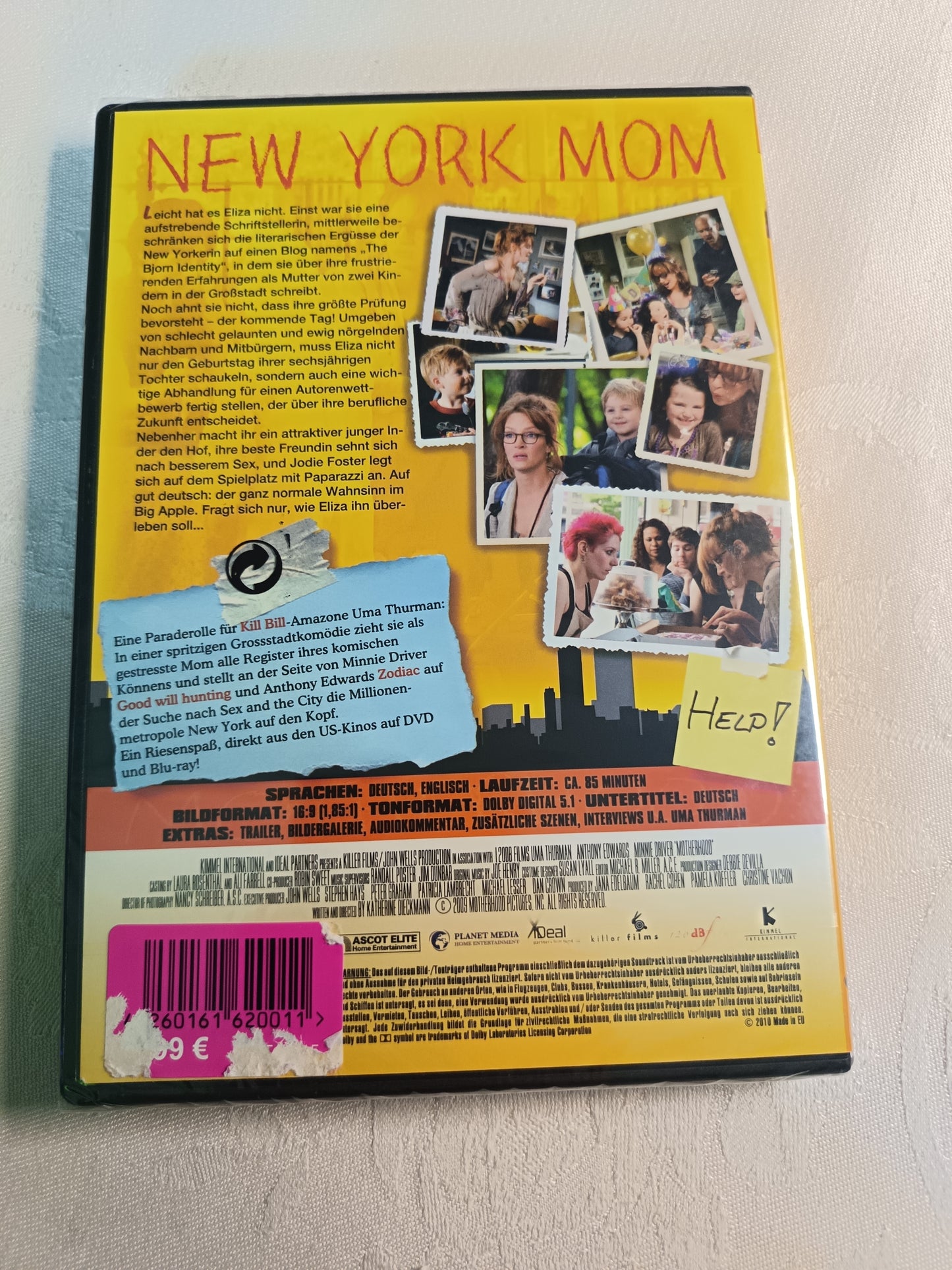 New York Mom | DVD | NEU & OVP | Mit Uma Thurman | Großstadtkomödie