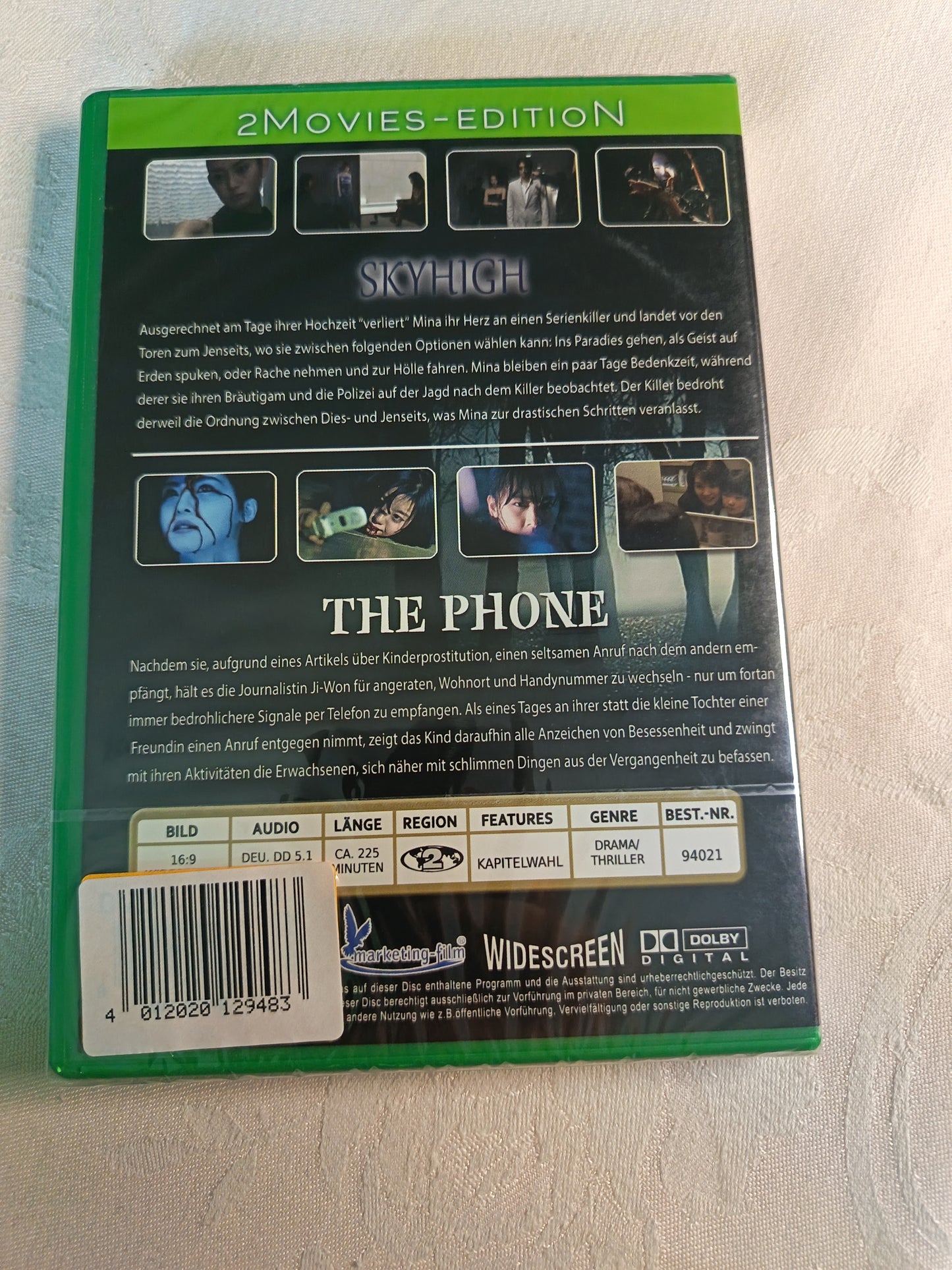 Skyhigh / The Phone | 2 Movies Edition | DVD | NEU & OVP | Mystery-Horror