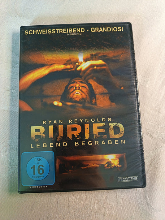 Buried - Lebend Begraben | DVD | NEU & OVP | Nervenaufreibender Thriller mit Ryan Reynolds