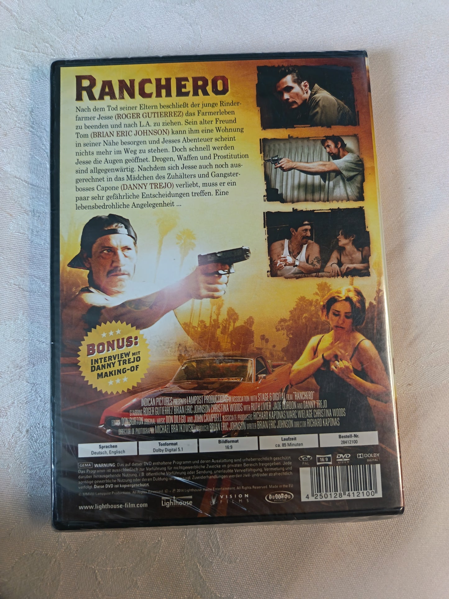 Ranchero - Drogensumpf L.A. | DVD | NEU & OVP | Mit Danny Trejo