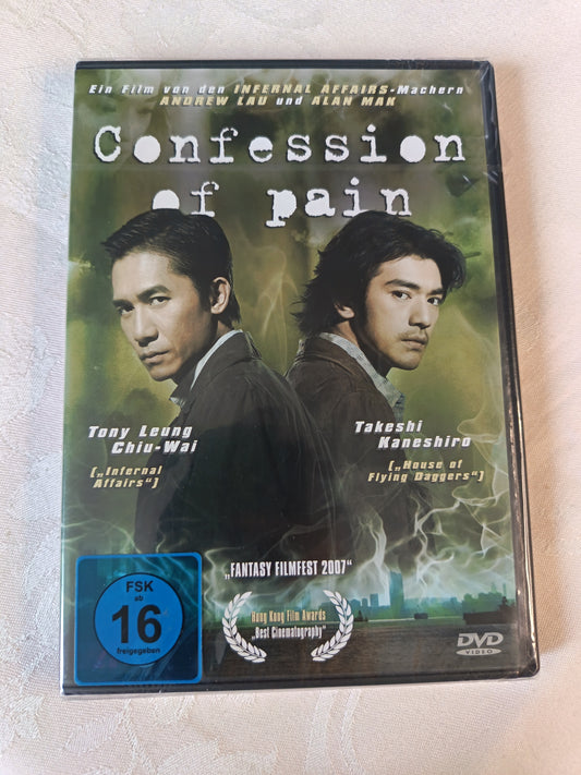 Confession of Pain | DVD | NEU & OVP | Von den Machern von Infernal Affairs
