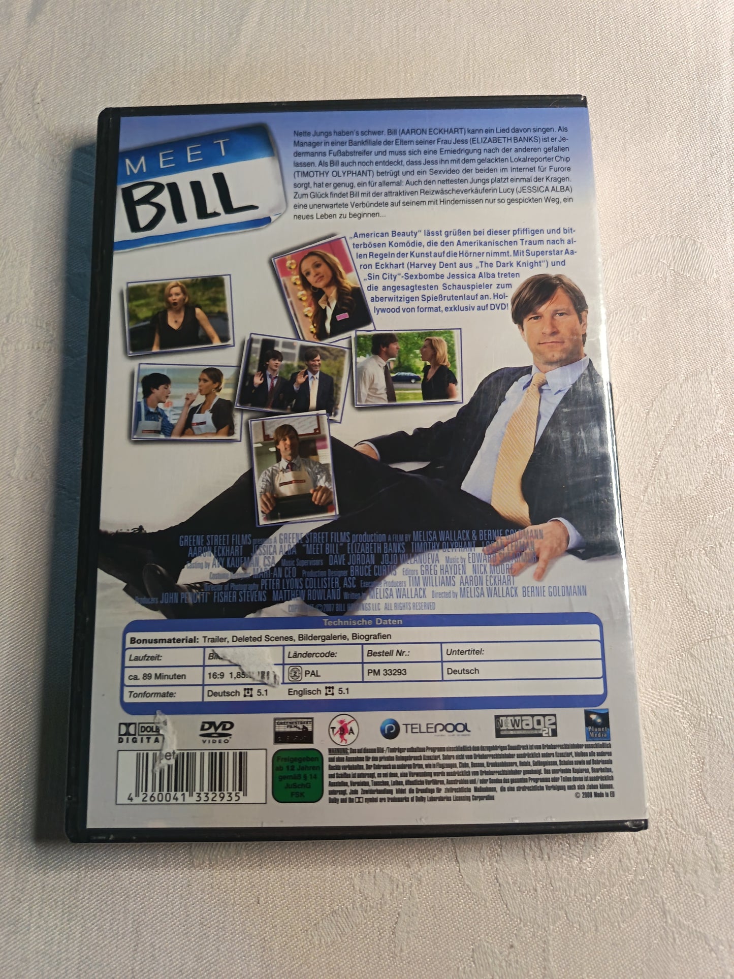 Meet Bill | DVD | NEU & OVP | Mit Aaron Eckhart, Jessica Alba & Elizabeth Banks