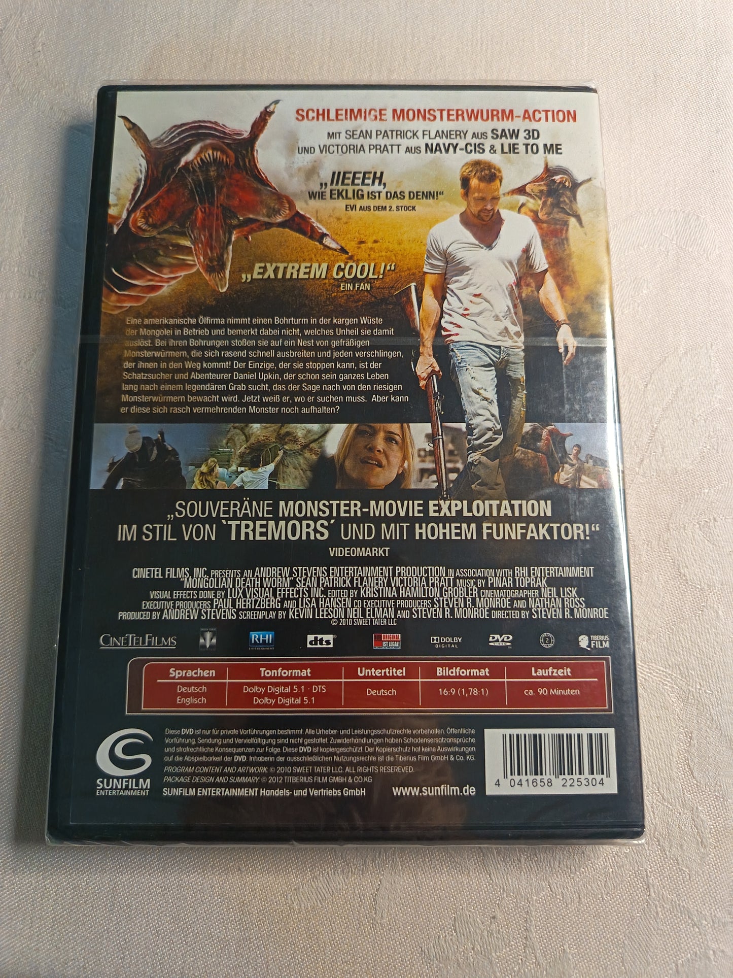 Monster Worms - Angriff der Monsterwürmer | DVD | NEU & OVP | Mit Sean Patrick Flanery
