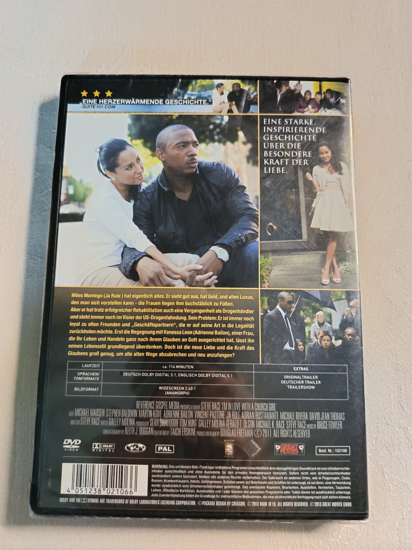 I'm in Love with a Church Girl | DVD | NEU & OVP | Mit Ja Rule & Adrienne Bailon