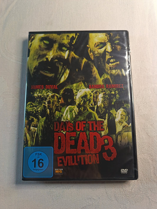 Days of the Dead 3: Evilution | DVD | NEU & OVP | Zombie-Horror mit James Duval