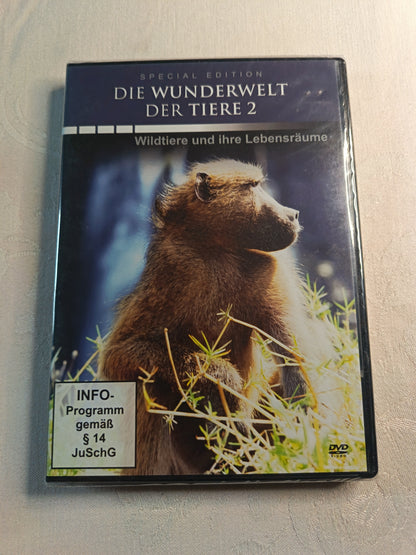 Die Wunderwelt der Tiere 2 - Wildtiere und ihre Lebensräume | DVD | NEU & OVP | Special Edition