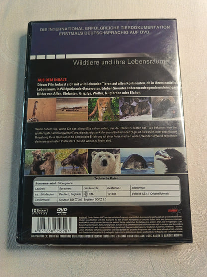 Die Wunderwelt der Tiere 2 - Wildtiere und ihre Lebensräume | DVD | NEU & OVP | Special Edition