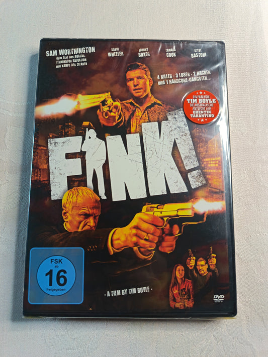Fink! | DVD | NEU & OVP | Mit Sam Worthington | Action-Thriller
