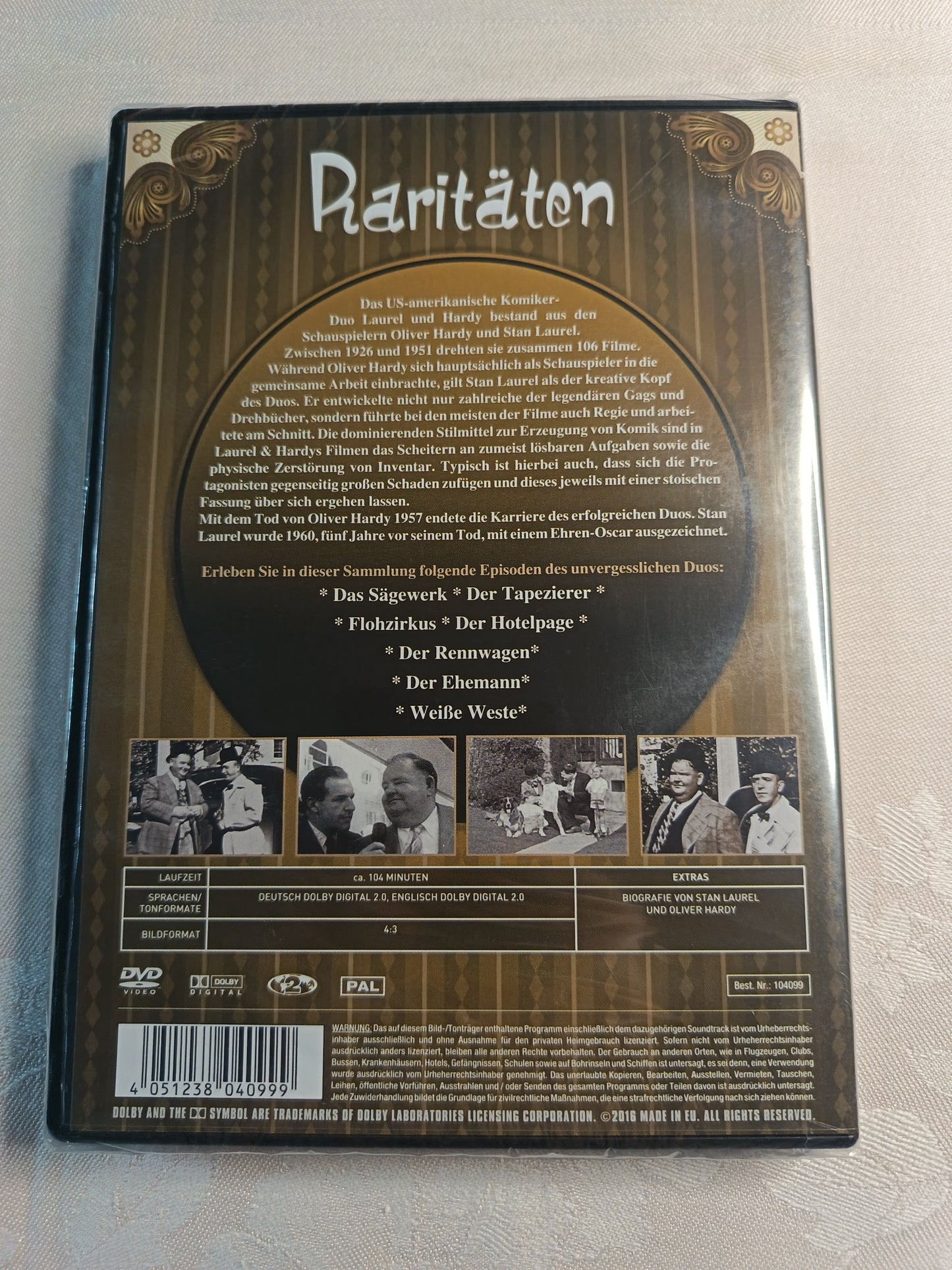 Laurel & Hardy - Raritäten Collection | DVD | NEU & OVP | Die große Slapstick Parade