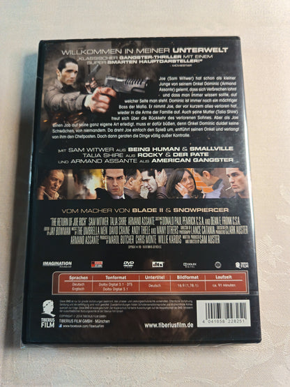 The Return of Joe Rich | DVD | NEU & OVP | Mafia-Thriller mit Sam Witwer & Armand Assante