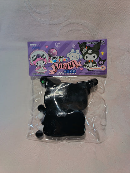 Kuromi Squishy Pushy Pushy – Süße Quetsch-Figur | NEU & OVP