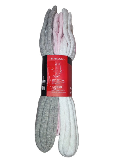 Puma 3er Pack Crew Socks – Gr. 39-42 – Gepolsterte Sohle – NEU & OVP