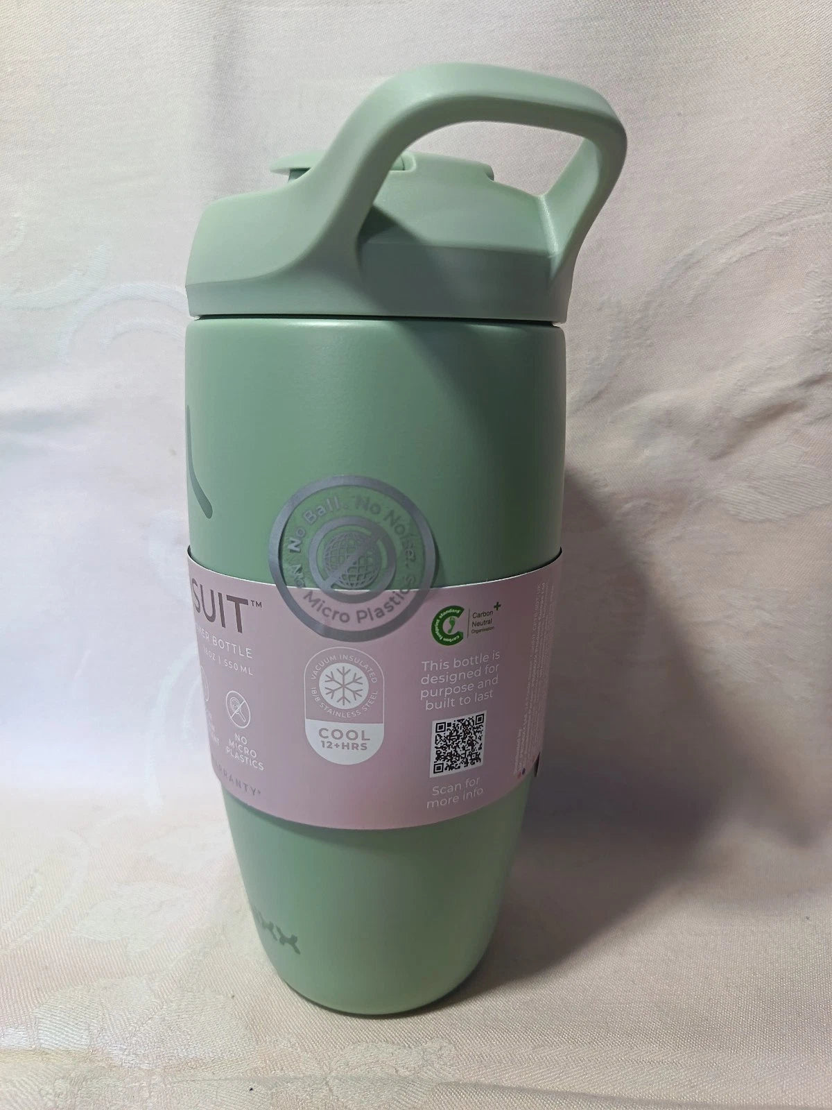 PROMIXX Pursuit Shaker 550ml | Edelstahl isoliert | Sea Grass Green | NEU